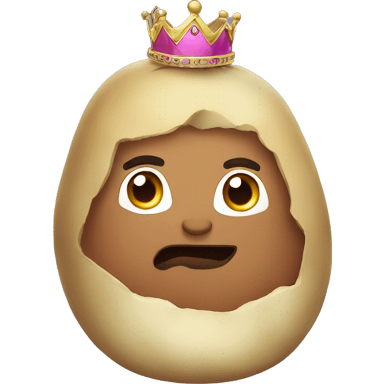 Princess potato emoji