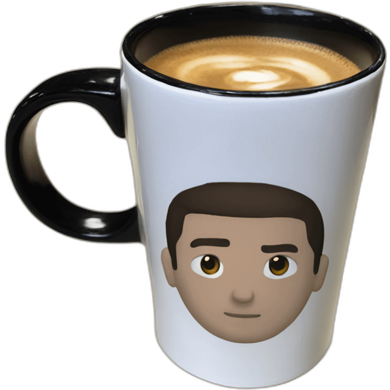 Micheal Scott coffee mug emoji