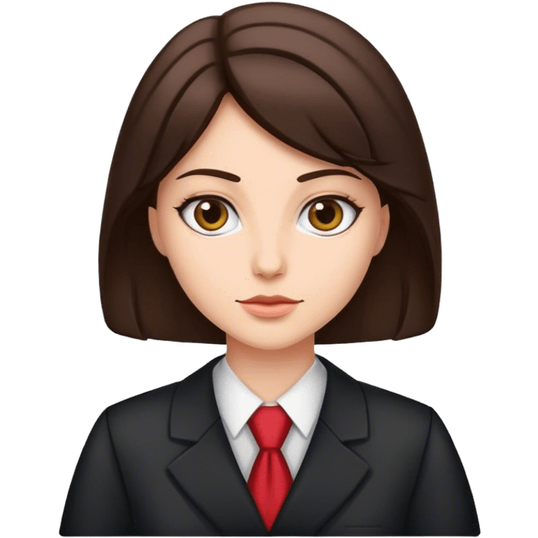 lawyer brunette  emoji