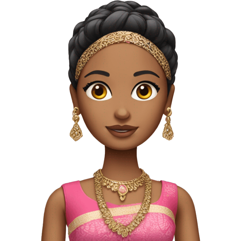 indian barbie doll emoji