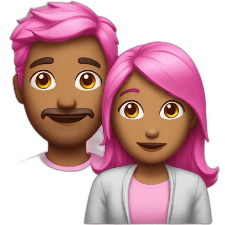 pink-famliy emoji