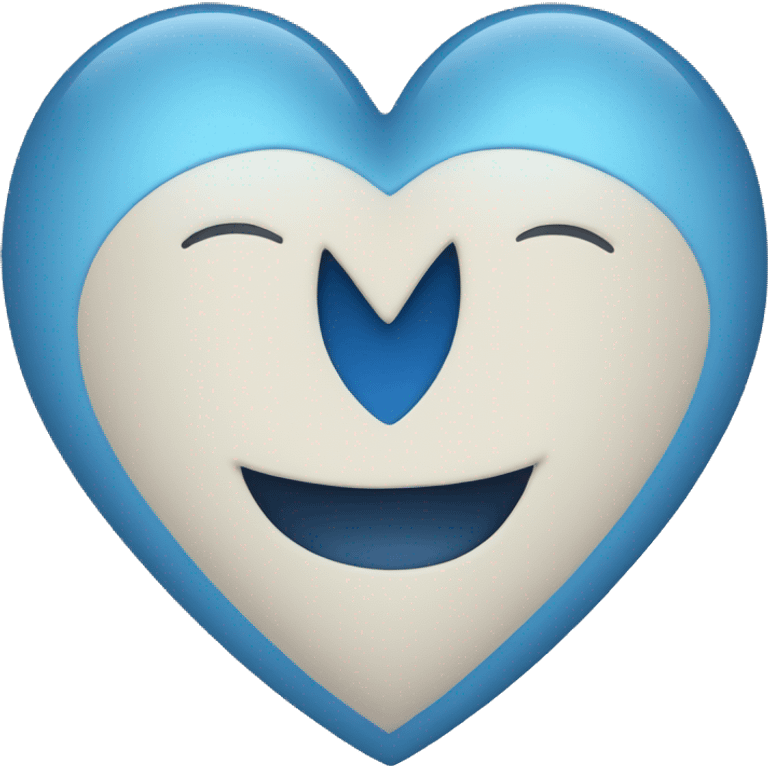 Blue heart emoji