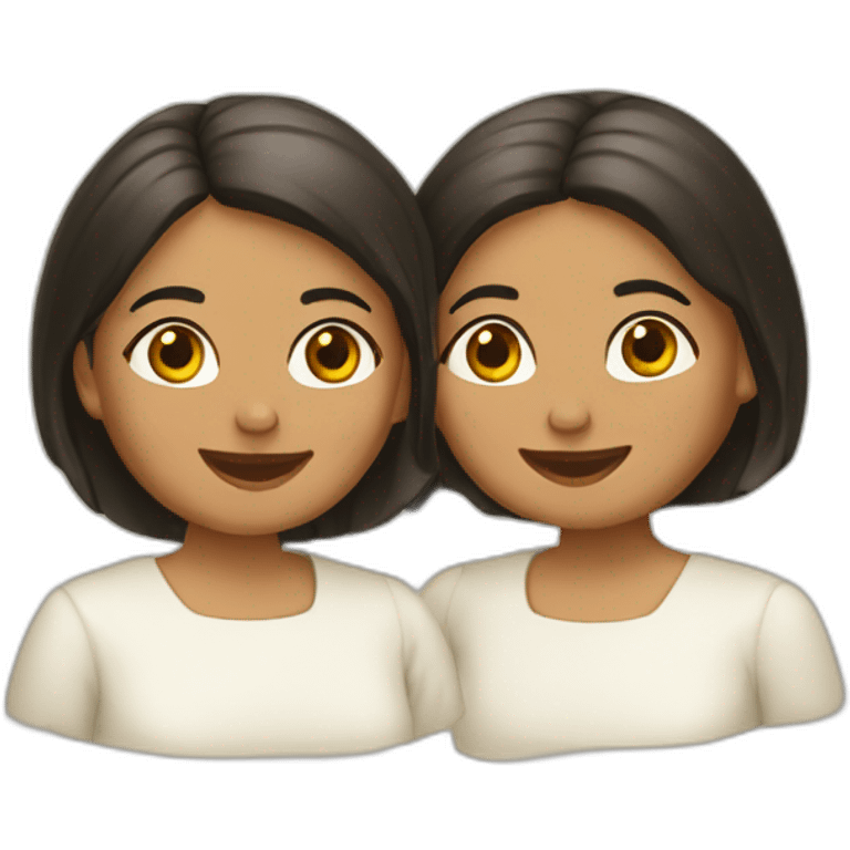 Hermanas del baptisterio emoji