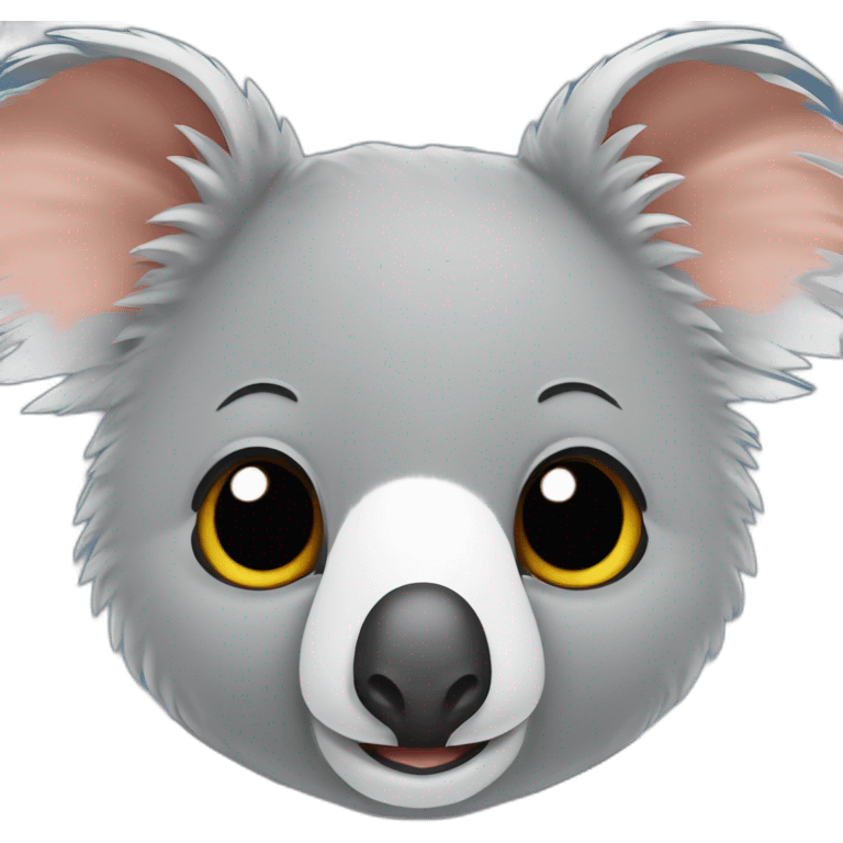 Koala cochon colibri mélanger emoji