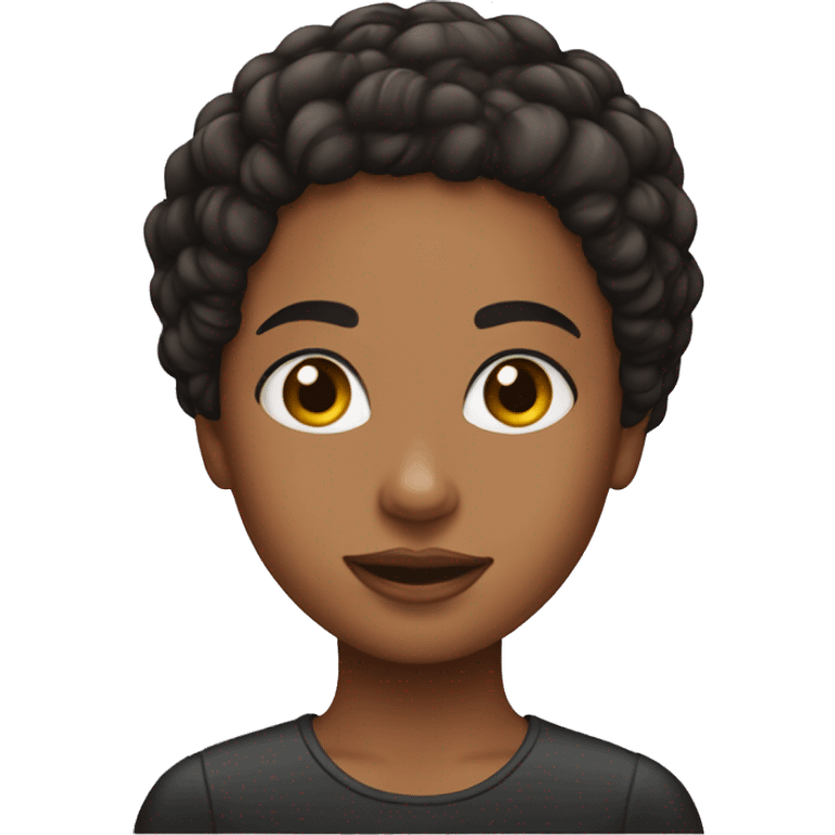 a girl with twa emoji