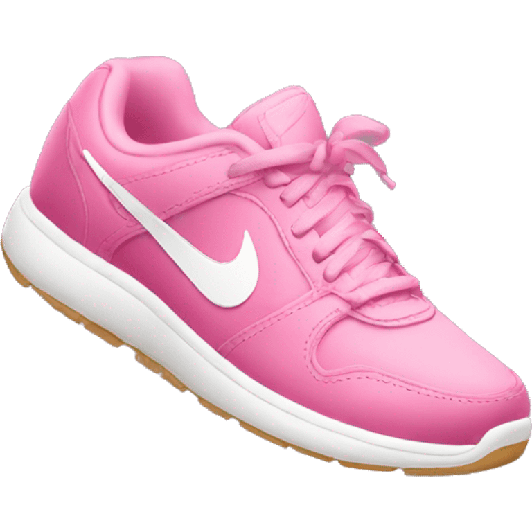 Pink nike sneakers emoji