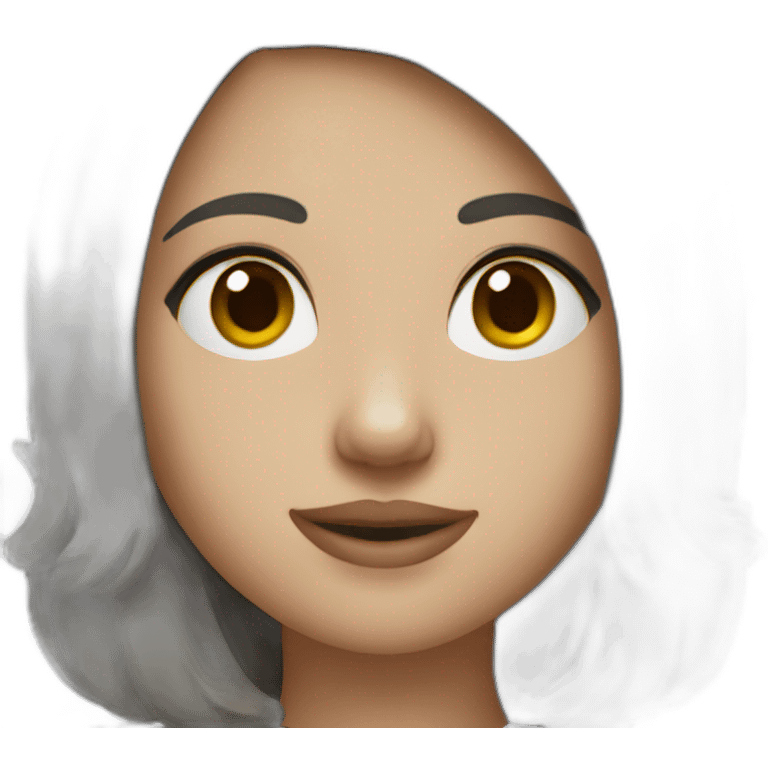 a girl breeze block emoji