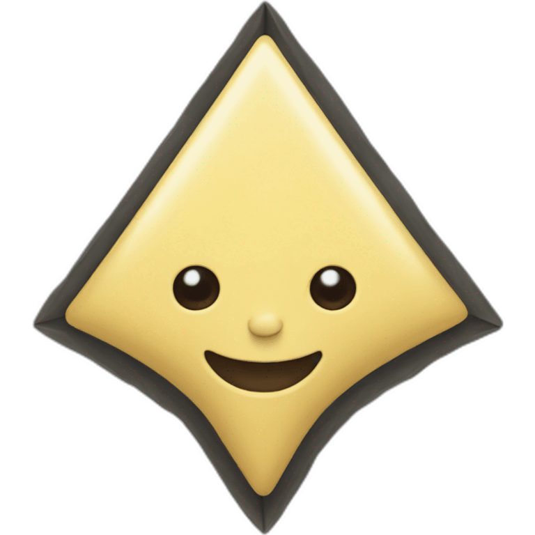 Tete triangulaires  emoji