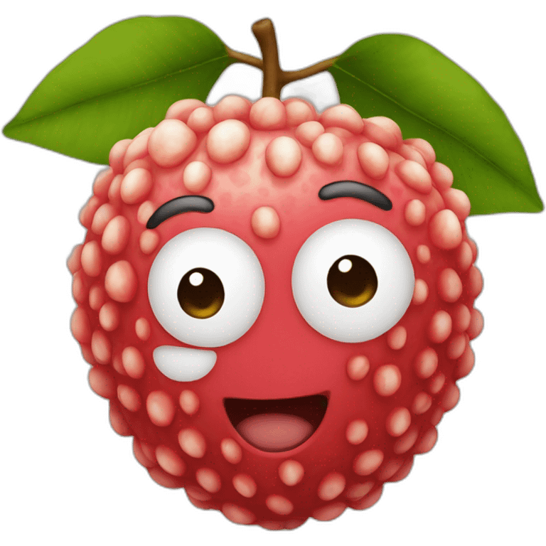 Litchi  emoji