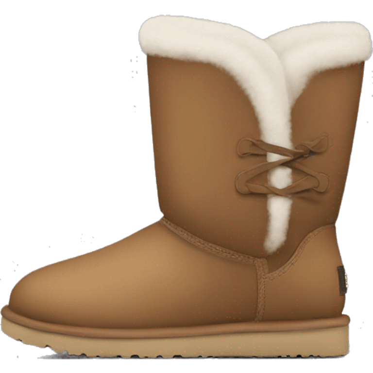 Clean girl ugg boots emoji