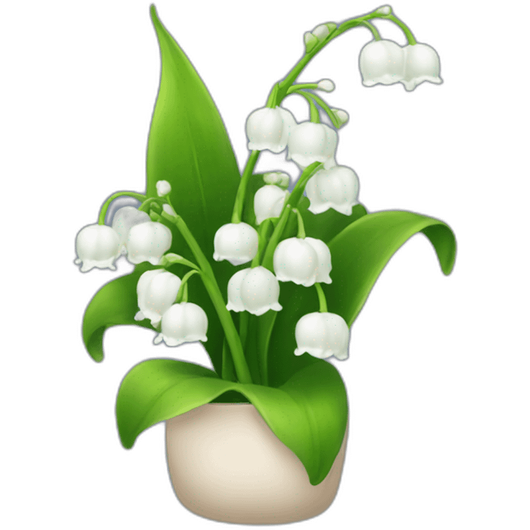 Lilly of the valley emoji