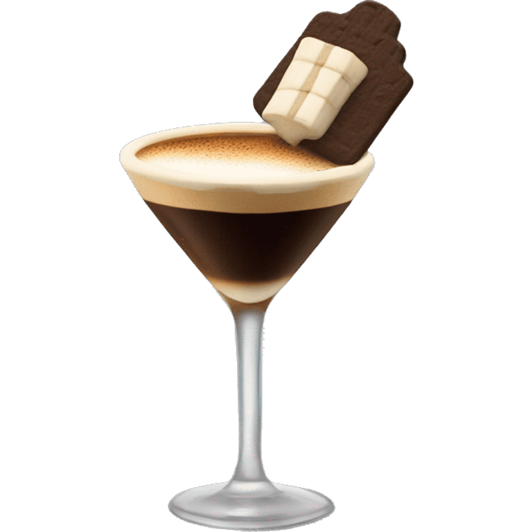 s’mores espresso martini emoji