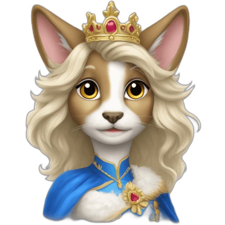 princess diana as a furry fursona emoji