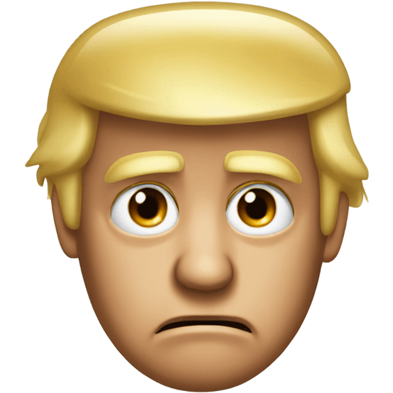 Donald Trump crying emoji