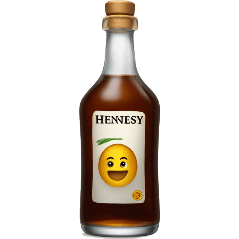 bottle of hennesy emoji