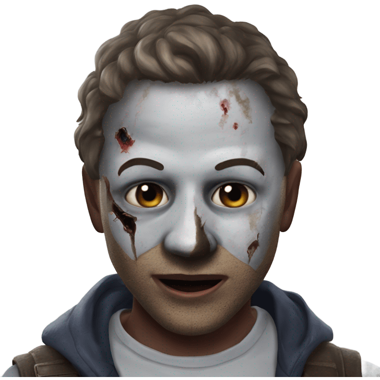 Hyper realistic emoji of dead by daylight survivor Felix Richter emoji