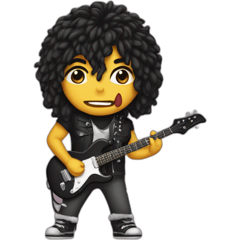 kiss rock band emoji