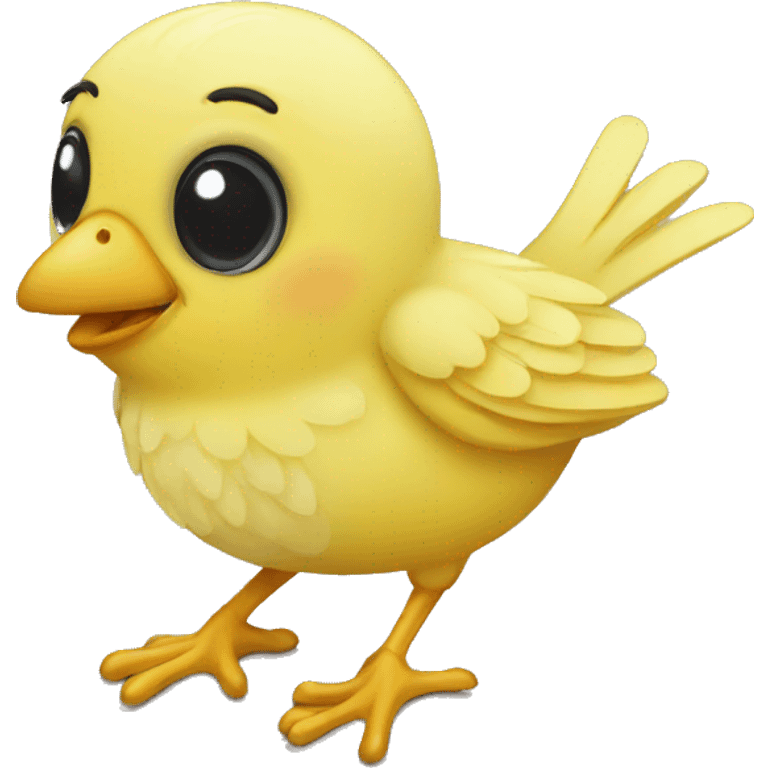 happy canary emoji