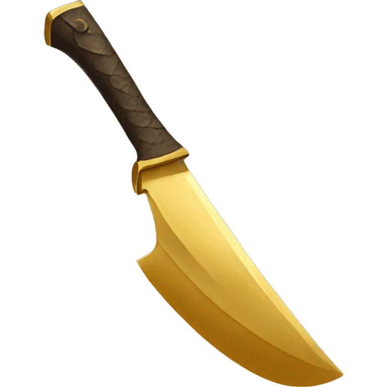 golden machete emoji