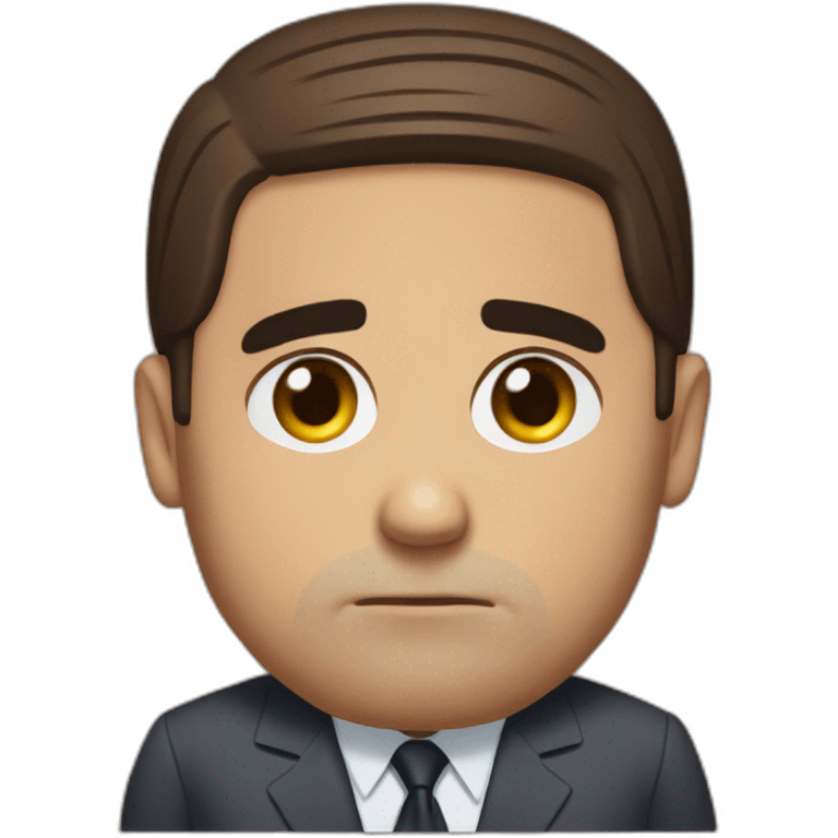 michael scott sad emoji