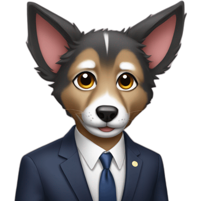 barack obama as a furry fursona emoji