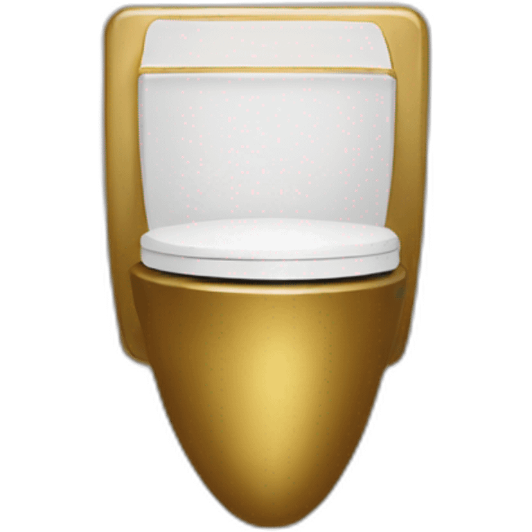 golden front urinal emoji