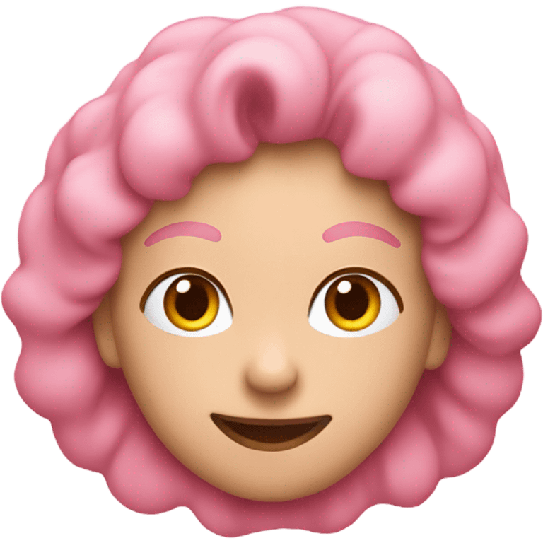 corazón rosa pastel  emoji