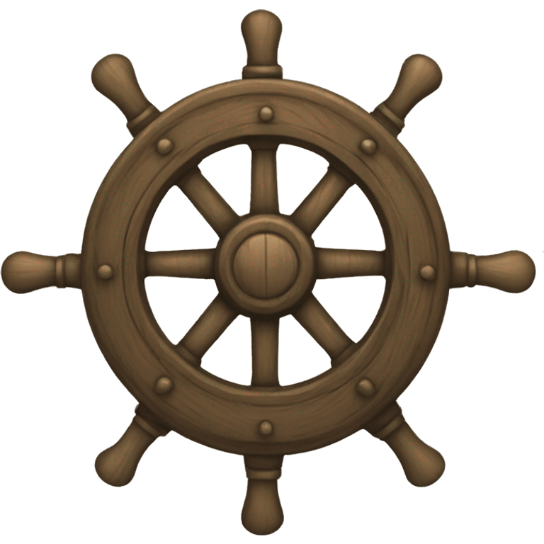 pirate boat wheel emoji