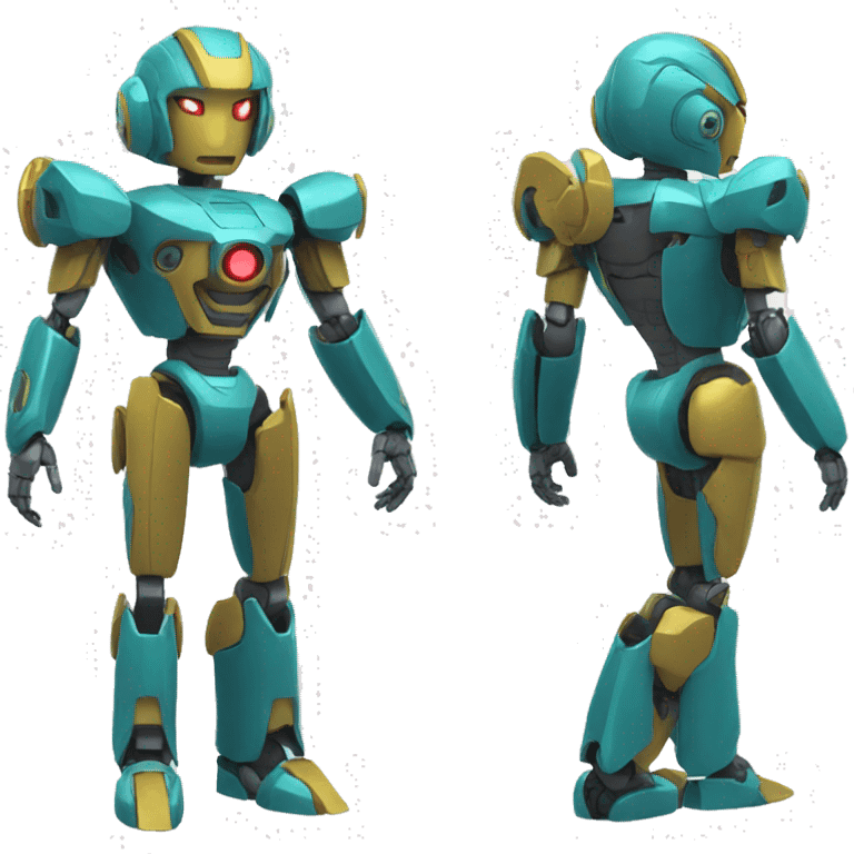 a medabot full body emoji