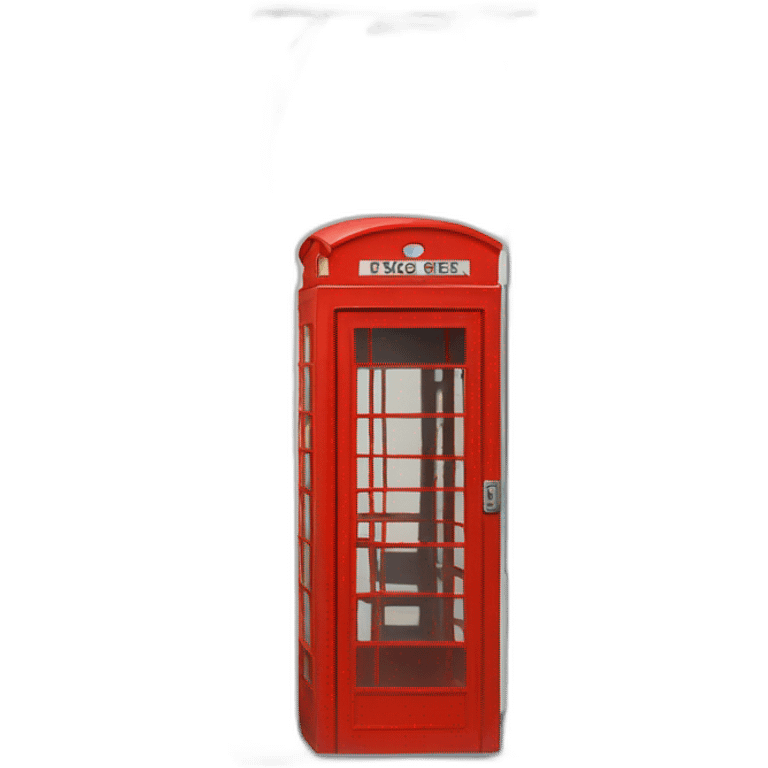 phone booth USA emoji