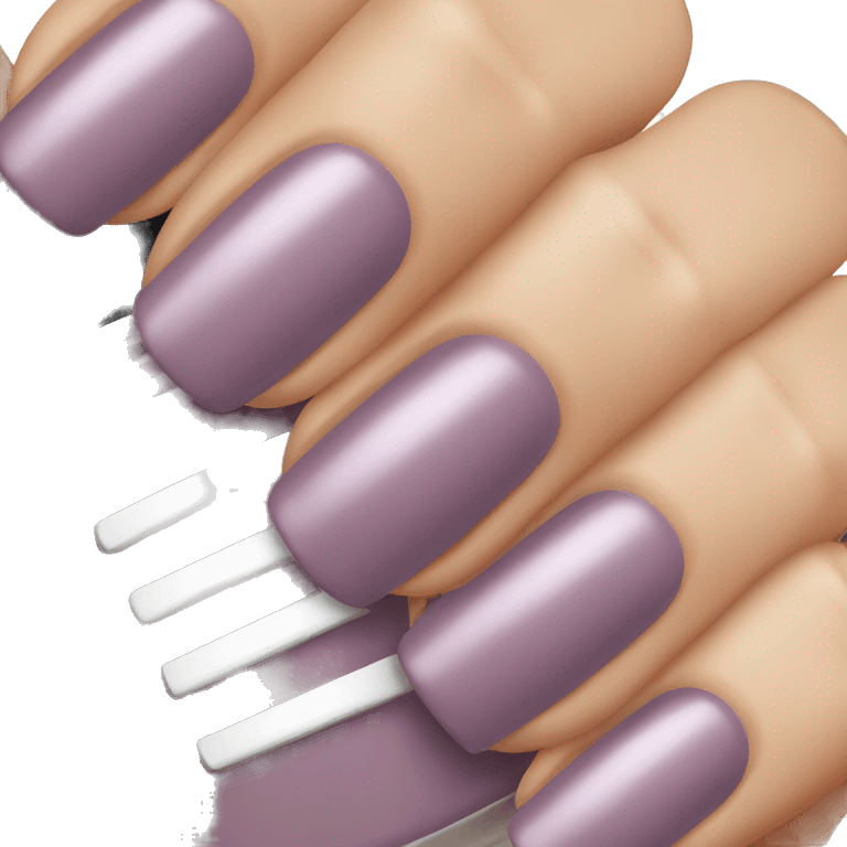 Mauve nails emoji