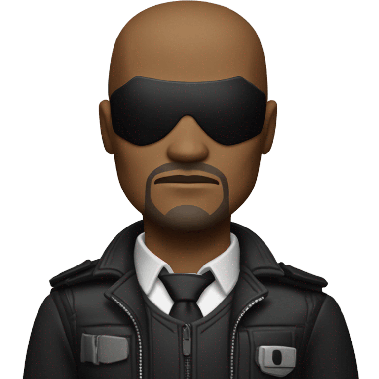 Nick Fury Marvel black eye patch one eye only emoji