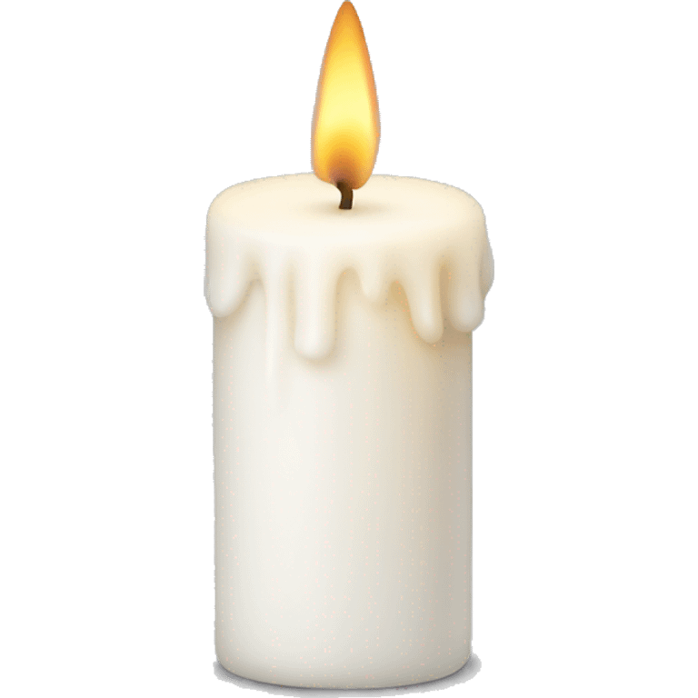 White candle emoji