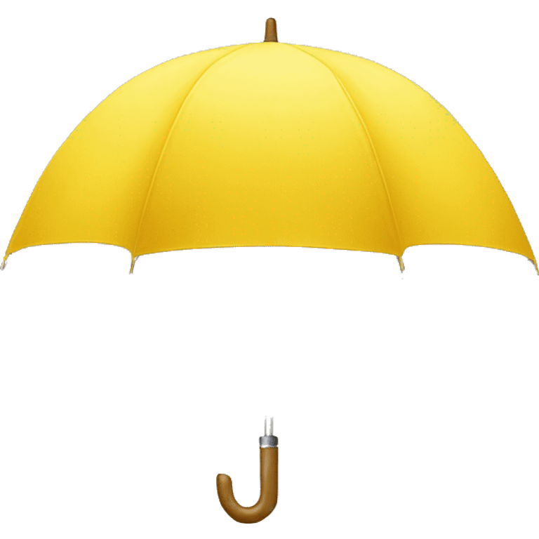 yellow umbrella small size to fit in keyboard  emoji