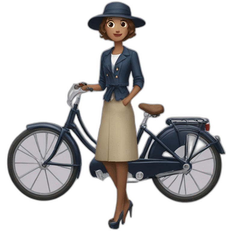 Une parisienne  emoji