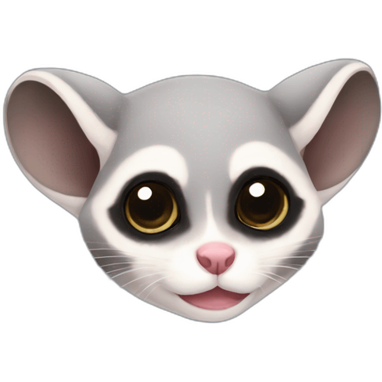 Sad sugar glider emoji