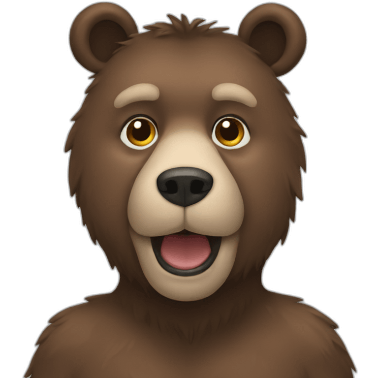 Bear  emoji