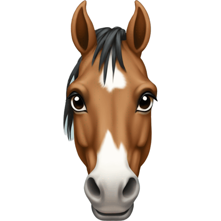 a horse upside down emoji