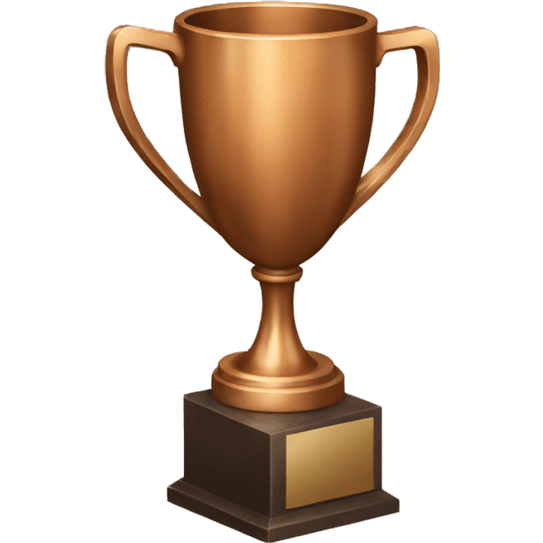 bronze trophy emoji