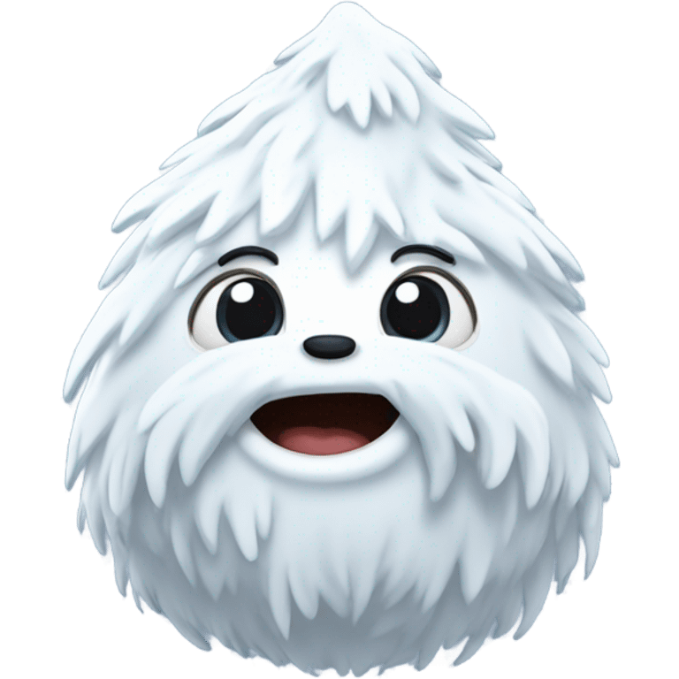 A yeti poop emoji emoji