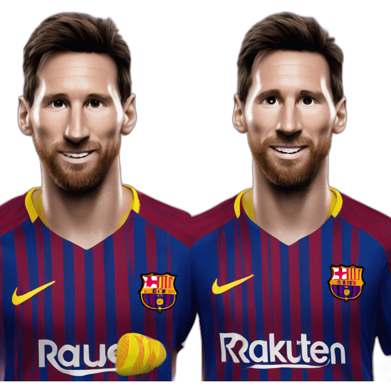 Messi barcelona emoji