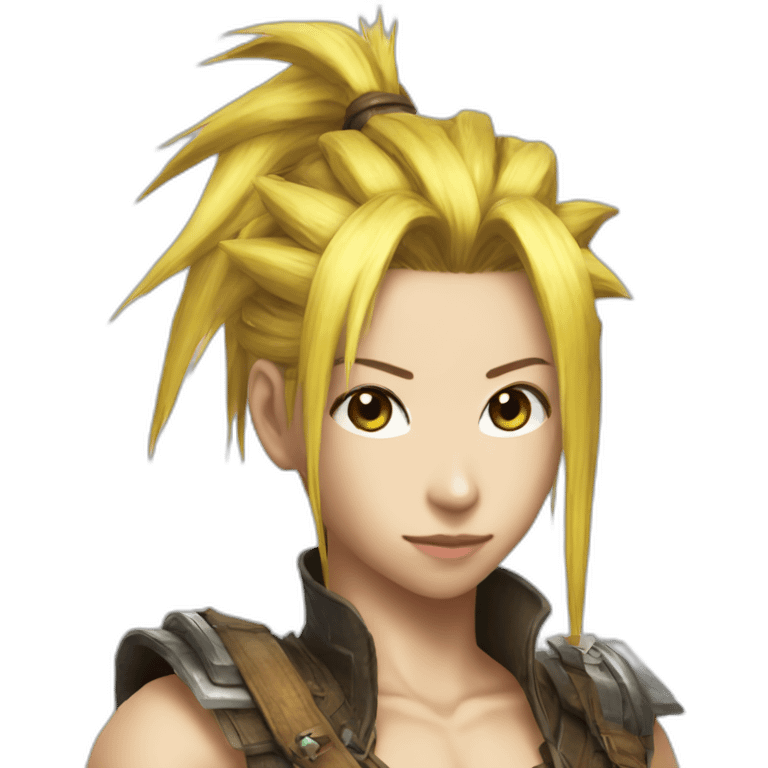 Rikku final fantasy ninja emoji