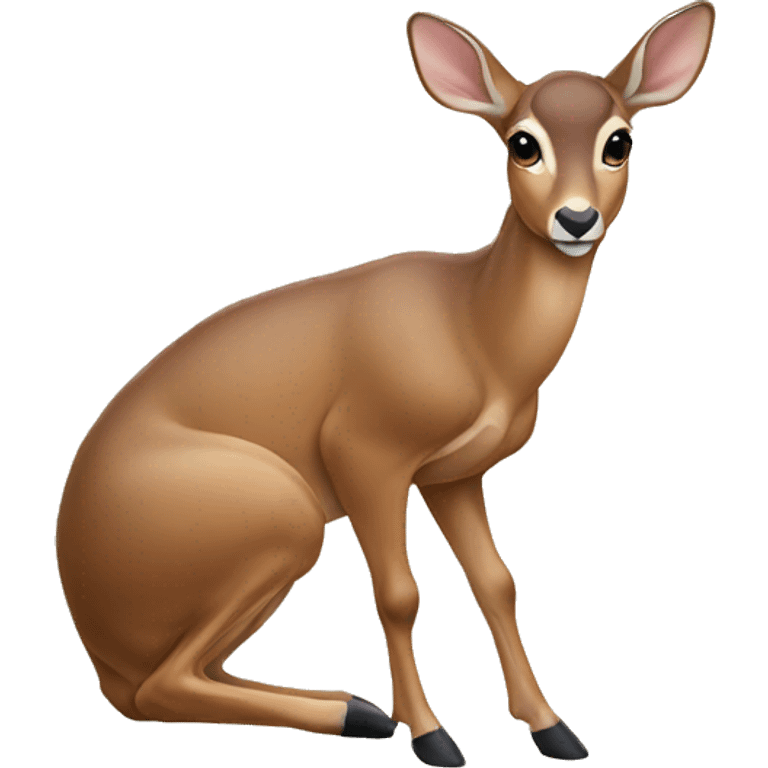 doe sitting down emoji