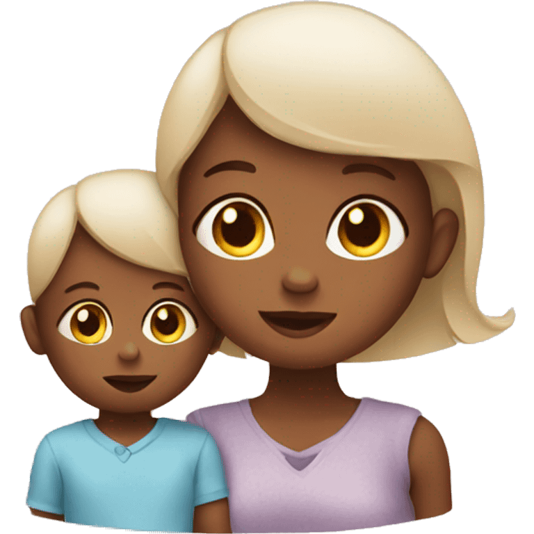 Baby and mom emoji