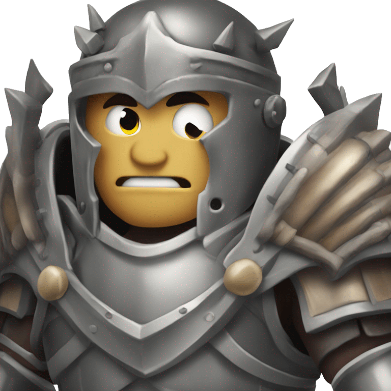 guts with his berserker armour emoji