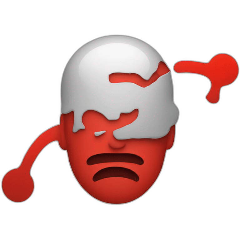 github error red emoji