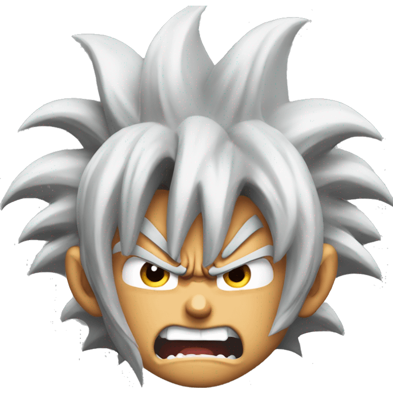 A angry goku emoji