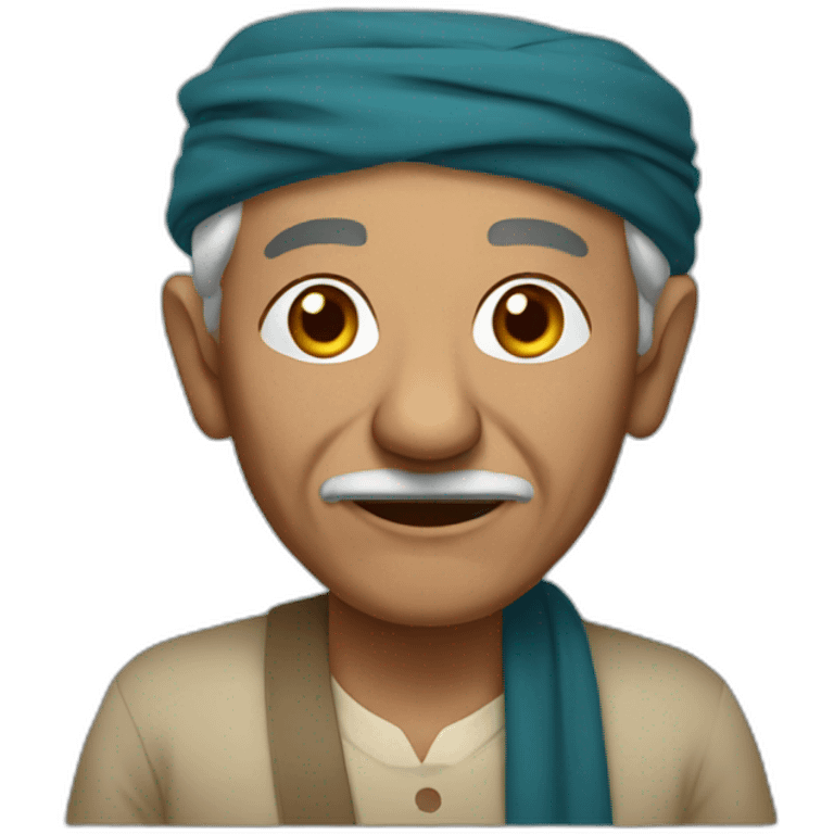 old morocan man emoji