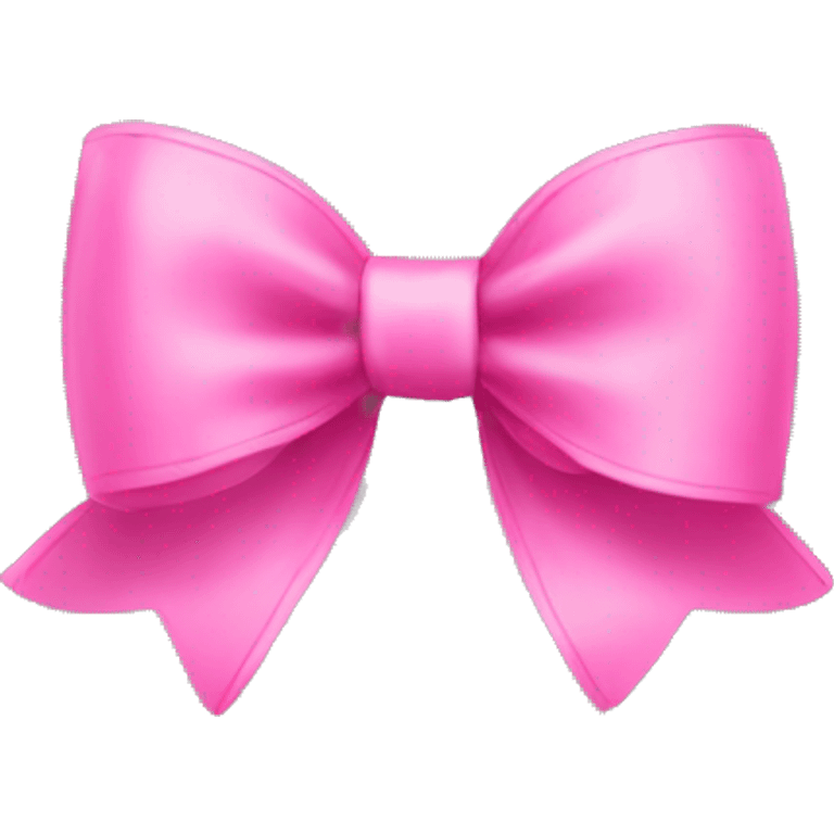 Pink bow emoji