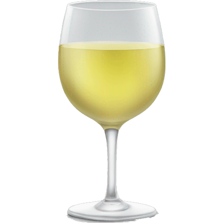 White wine in cup emoji